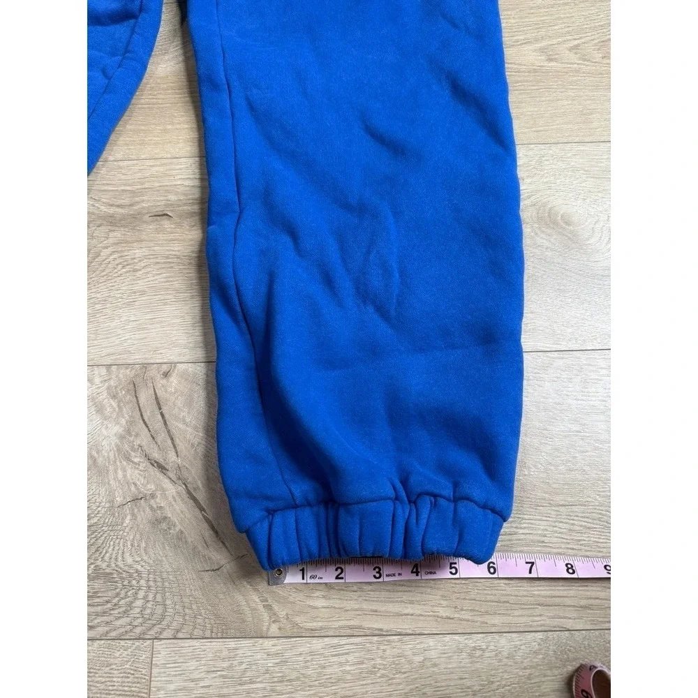 EUC Unisex Women Men Comft limited edition cobalt blue cloud sweatpants size XL